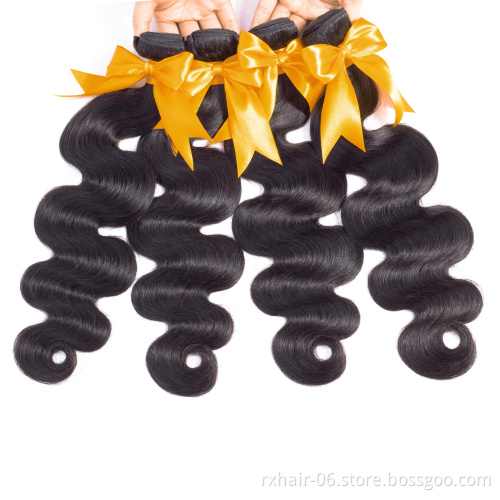 ISEE Wholesale Virgin Brazilian Body Wave Hair Extension Factory Human Hair Bundles